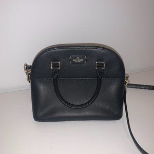 Kate Spade Crossbody Purse - Black Leather
